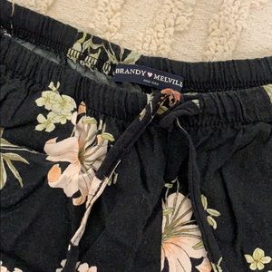 Brandy Melville Floral Shorts